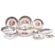 Столовый сервиз Carlsbad Фредерика Мадонна Зелёная на 6 персон 29 предметов