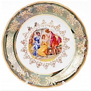 Набор тарелок Carlsbad Фредерика Мадонна Зеленая 19см 6 шт