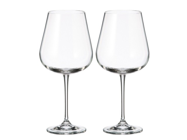 Набор бокалов для вина Crystalite Bohemia Аrdea/Amuddsen 670 мл (2 шт)