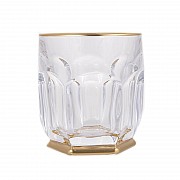 Набор стаканов для виски 250 мл Сафари Голд R-G Bohemia Crystal