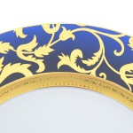 Блюдо Falkenporzellan Constanza Tosca Blueshade Gold 32 см
