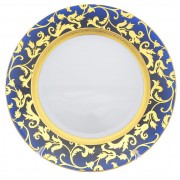 Блюдо Falkenporzellan Constanza Tosca Blueshade Gold 32 см