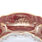 Конфетница Queen's Crown Охота красная 27 см