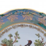 Набор тарелок глубоких Repast Охота зеленая Мария-тереза R-L 23 см