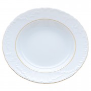 Набор глубоких тарелок 22 см Repast Rococo Золотая полоса