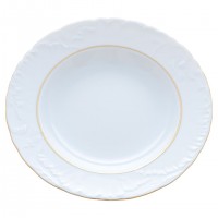 Набор глубоких тарелок 22 см Repast Rococo Золотая полоса