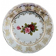 Набор тарелок 21 см Офелия Роза перламутр MZ 6 шт