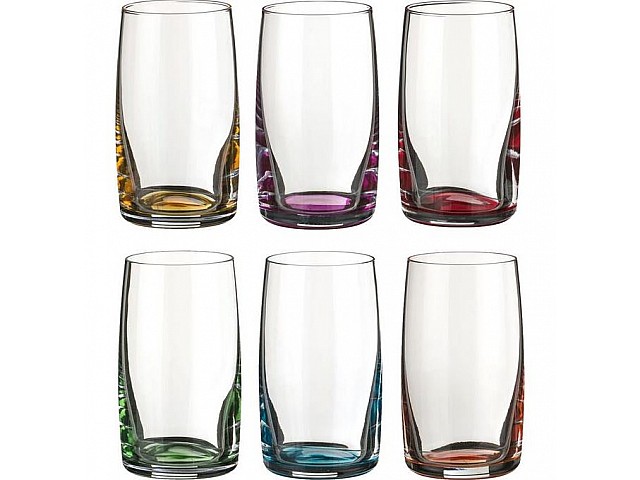 Набор стаканов для виски 250 мл Идеал Арлекино Bohemia Crystal 6 шт