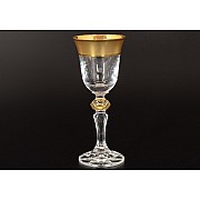 Набор рюмок для водки 60 мл Кристина Матовая полоса Bohemia Crystal