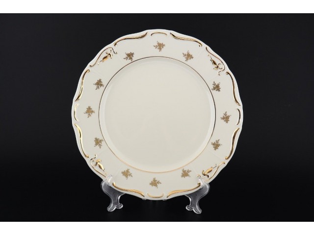 Блюдо круглое 30 см Thun Мария Луиза IVORY 4810