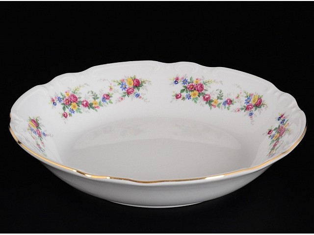 Набор салатников 19 см Thun Констанция Цветочный сарафан 6 шт