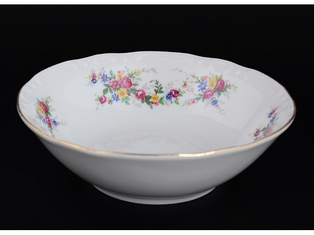 Набор салатников 13 см Thun Констанция Цветочный сарафан 6 шт