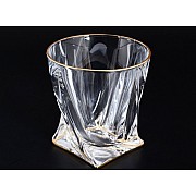 Набор стаканов для виски 320 мл Quadro R-G Bohemia Crystal 6 шт