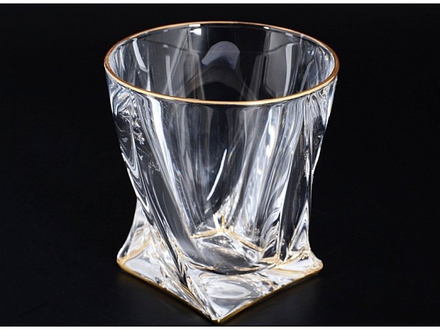 Набор стаканов для виски 320 мл Quadro R-G Bohemia Crystal 6 шт