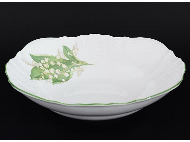 Салатник 25 см Бернадотт Ландыши