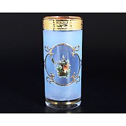 Набор стаканов для воды Версаче Охота синяя 6 шт B-G