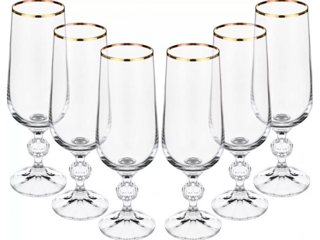 Набор фужеров для шампанского 180 мл V-D 6 шт