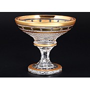 Конфетница 15 см BOHEMIA GOLD