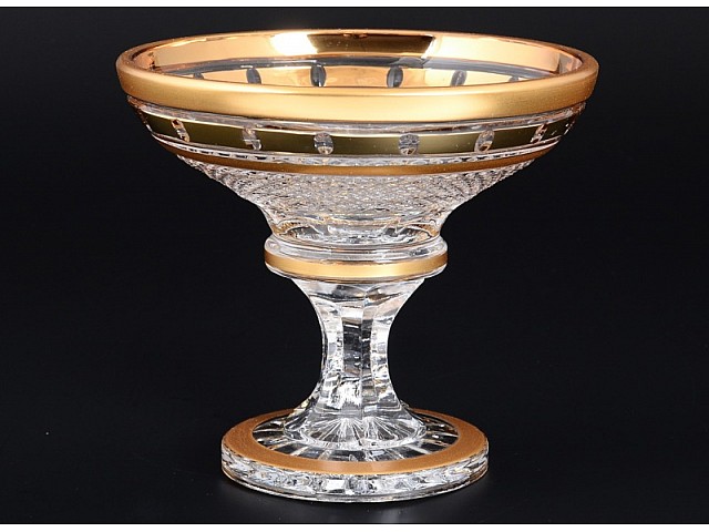 Конфетница 15 см BOHEMIA GOLD