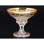 Конфетница 20 см BOHEMIA GOLD