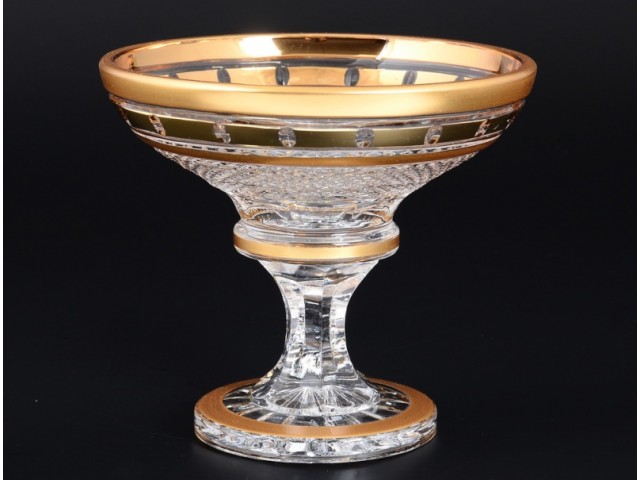 Конфетница 20 см BOHEMIA GOLD