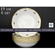 Набор салатников 19 см Анжелика Мелкие цветы MZ 6 шт