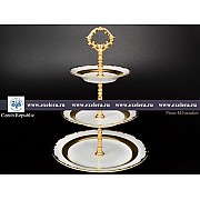 Этажерка (Горка) 3 яруса Анжелика Золотая лента MZ