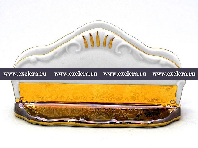 Салфетник Магнолия Золотая полоса Изумруд MZ