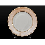 Набор тарелок 25 см Магнолия Бежевый мрамор MZ 6 шт