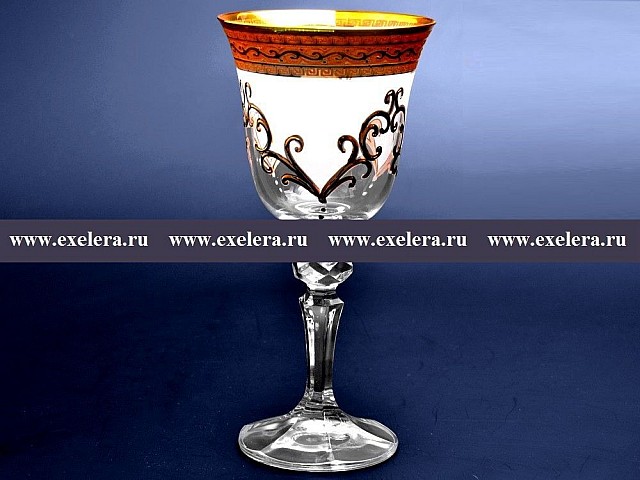 Набор бокалов для вина Версачи Кристина B-G фон Bohemia Crystal