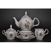 Чайный сервиз Розовый цветок Bernadotte на 6 персон