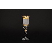 Набор фужеров для шампанского Bohemia 200 мл Кристина Костка Каро R-G фон 6 шт