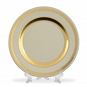 Набор тарелок глубоких 22 см Falkenporzellan Cream Gold 9321 6 шт