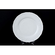 Набор тарелок 25 см Лиана Недекорированный MZ 6 шт