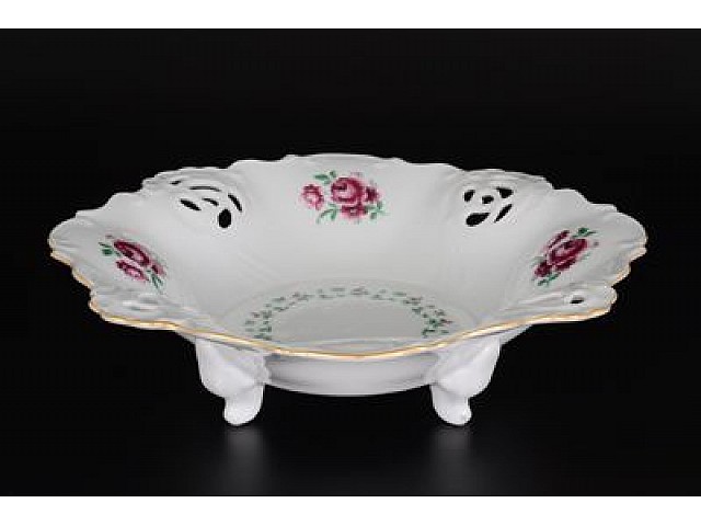 Фруктовница (Барбарина) 32 см Офелия Плетистая роза Лагуна Отводка золото MZ