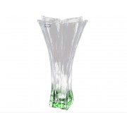 Ваза для цветов Florale зеленая Crystalite Bohemia 36 см