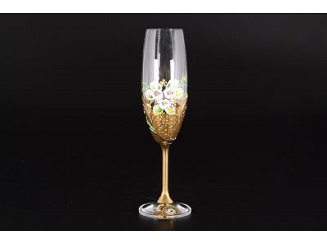 Набор фужеров для шампанского 220 мл E-S Bohemia 6 шт