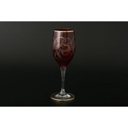 Набор бокалов для вина 250 мл Ева Bohemia Crystal 6 шт