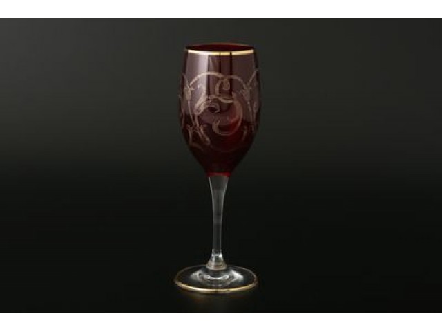 Набор бокалов для вина 250 мл Ева Bohemia Crystal 6 шт