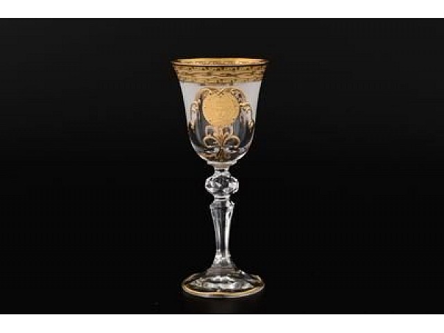 Набор рюмок для водки Версачи Глава Кристина M-H фон Bohemia 6 шт