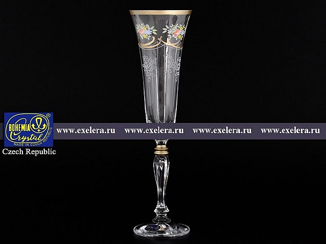 Набор фужеров 180 мл Виктория Bohemia Crystal 21006