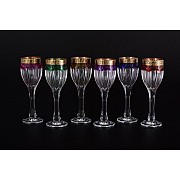 Набор рюмок для водки 50 мл Арлекино Сафари B-G Bohemia Crystal