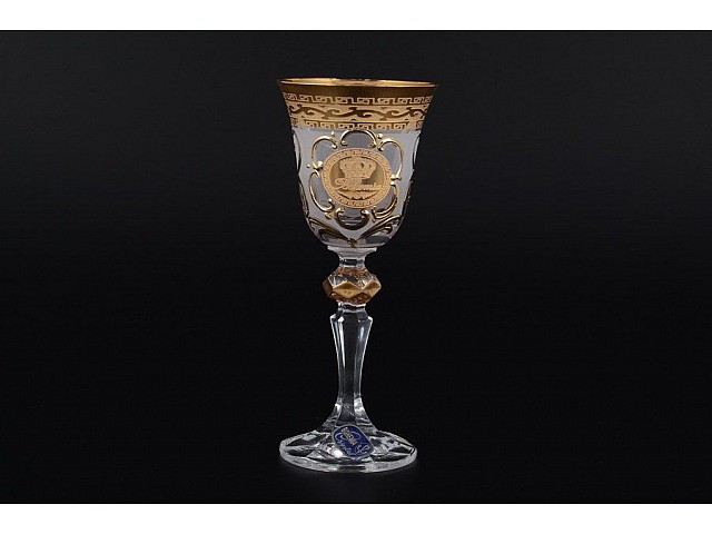 Набор рюмок для водки 60 мл Кристина Версаче Богемия R-G фон Bohemia Crystal