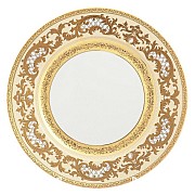 Набор тарелок 17 см Falkenporzellan Alena 3D Creme Gold Constanza 6 шт