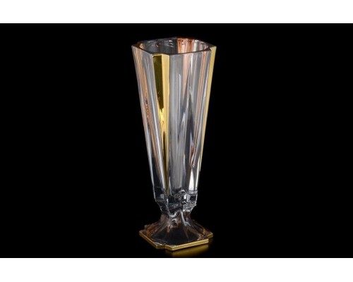 Ваза 43 см Metropolitan B-G фон Bohemia Crystal