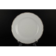 Набор тарелок 21 см Офелия Отводка золото MZ 6 шт