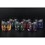 Набор стаканов для виски 230 мл Идеал Арлекино Bohemia Crystal 6 шт