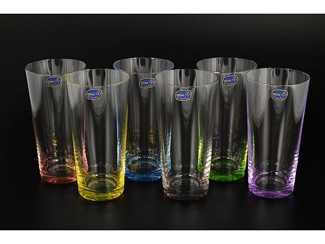 Набор стаканов Crystalite Bohemia 400 мл 6шт