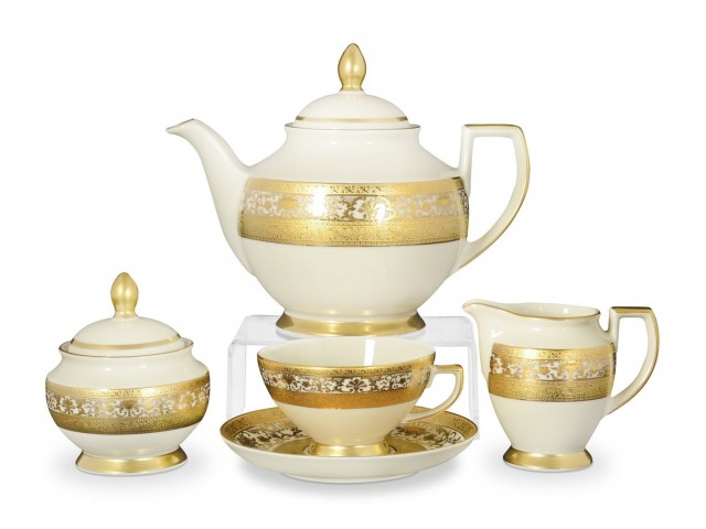 Чайный сервиз C-Creаm Royal Gold Falkenporzellan на 6 персон