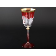 Набор бокалов для вина 180 мл E-V Bohemia Crystal